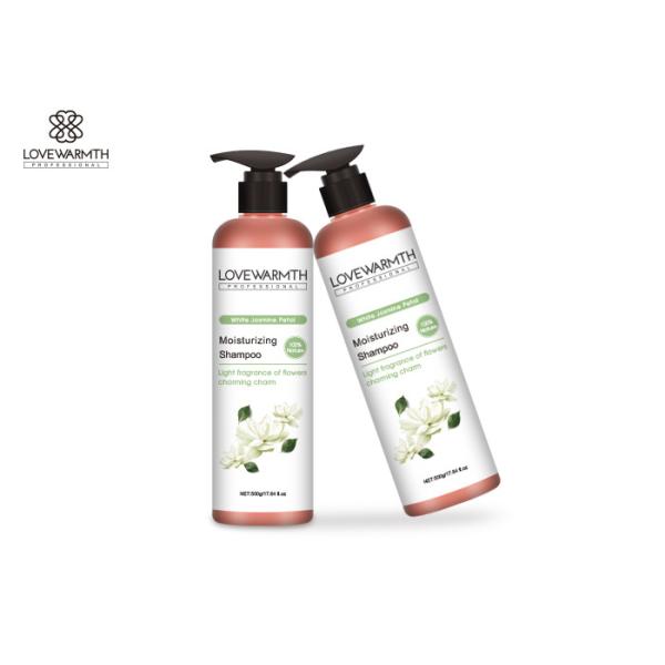 a luz 500ml floresce o champô natural da fragrância, champô hidratando da pétala do jasmim para o cabelo natural
