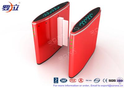 Meios torniquetes de aço inoxidável da altura, torniquetes da porta de deslizamento com servo motor