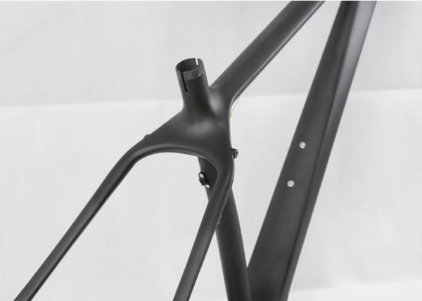 Carbon 26er Bike Frame , Snow / Fat Bike Frame Customized Painting Designs