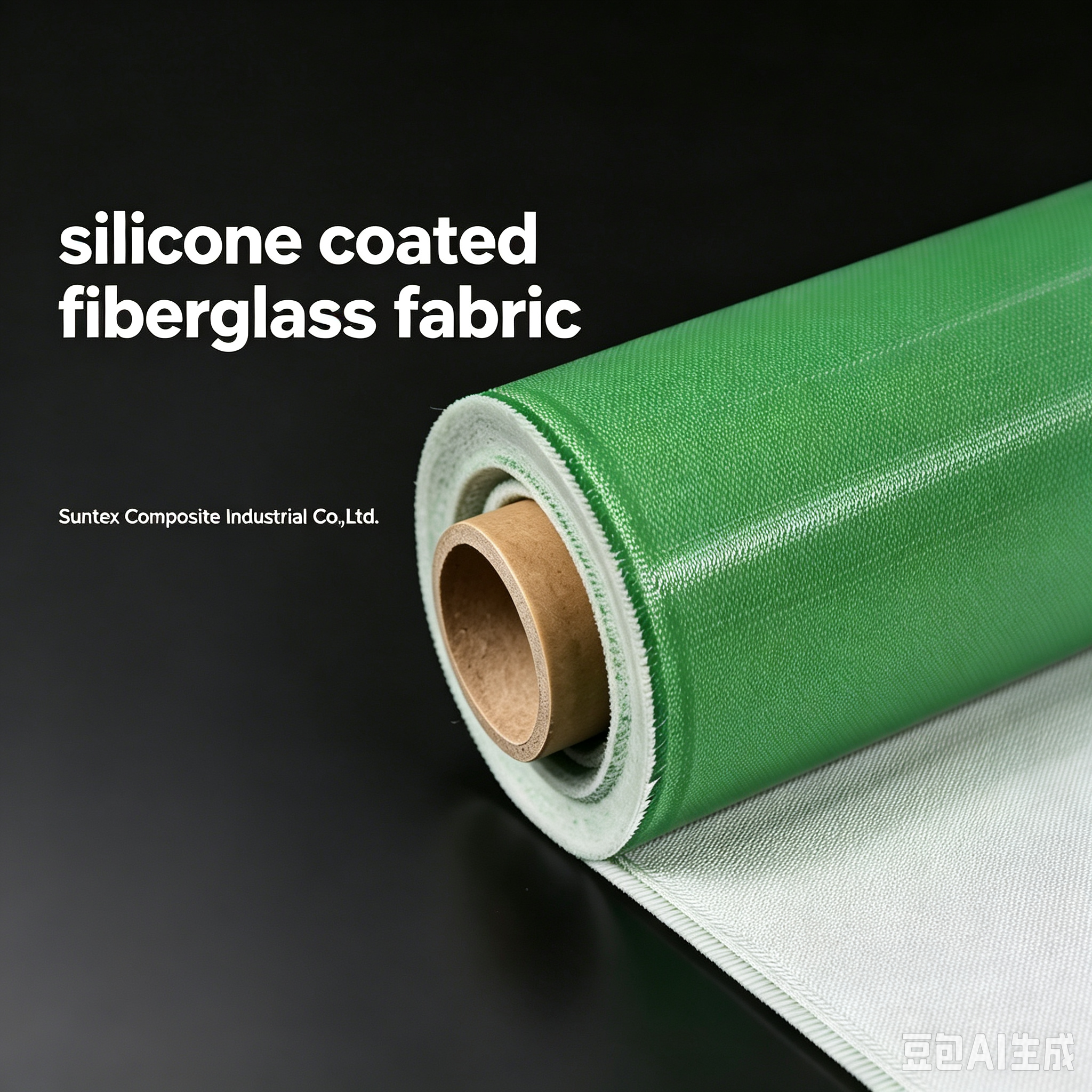 Silicone Coated Fiberglass Fabric  for high temperature insulation、fire resistant silicone cloth supplier