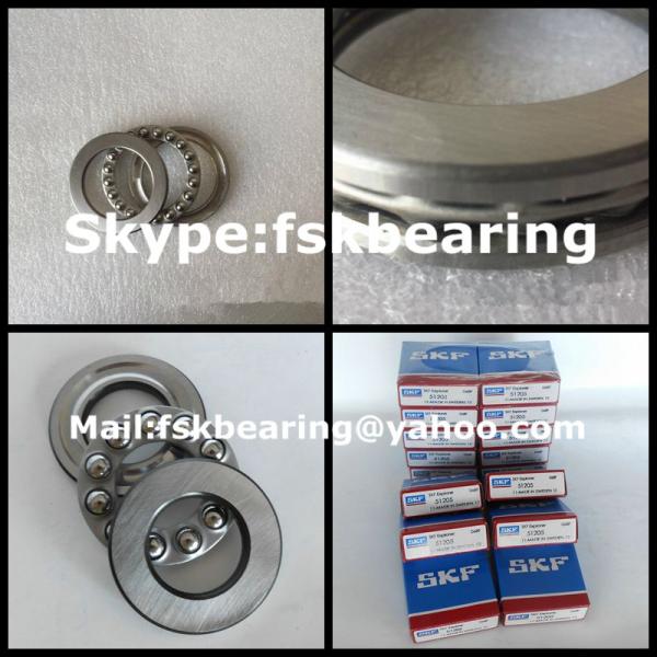 Steel Cage  51205 Plain Thrust Ball Bearings Small Size Chrome Steel