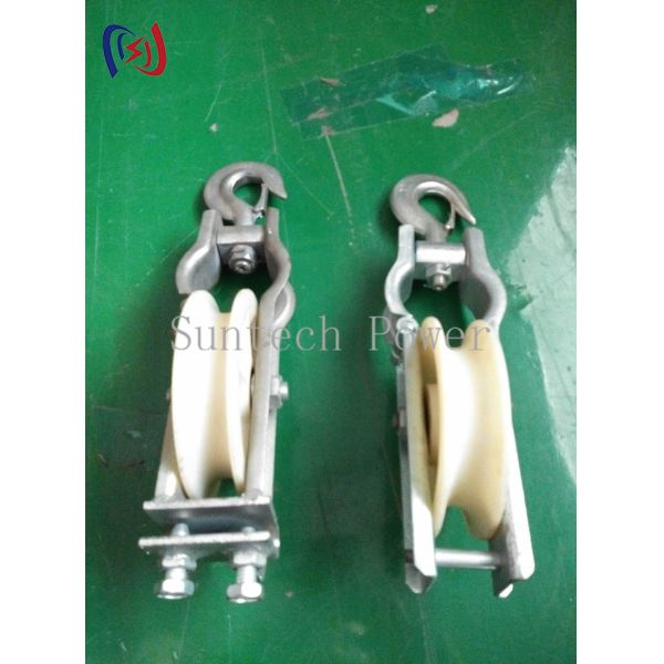 Durable 5-20KN Rated Load Sitting and Hanging Type Dual-Use Power Line Stringing Block