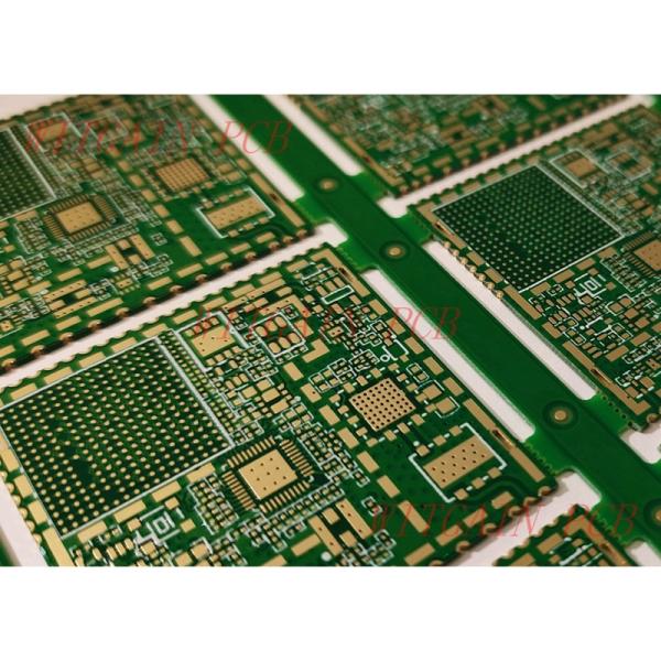 TG170 6 Layer Half Hole PCB 0.8 MM S1000-2 Fr4 Printed Circuit Board