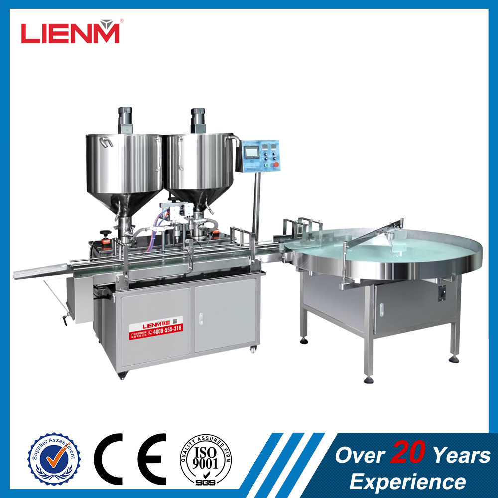 LIENM Factory hair wax vaseline filling equipment machine with heating and mixing low price high quality