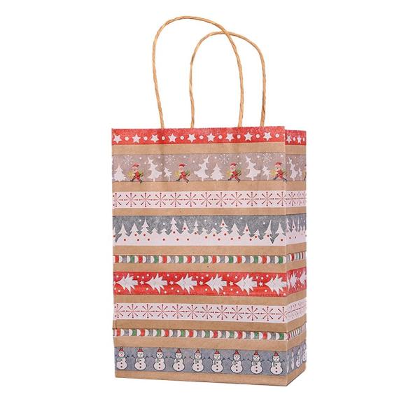 ODM OEM бумажного мешка небольшого бутика стиля волны косметический доступный