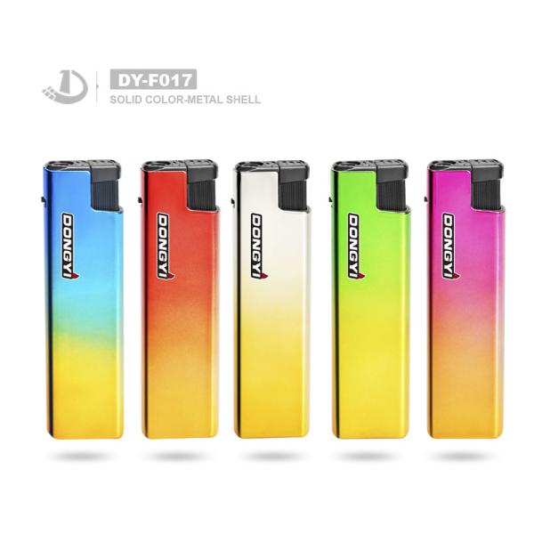 Пластиковый материал Новейший стиль Flip Turbo Flame Piezo Windproof Refillable Gas Lighter