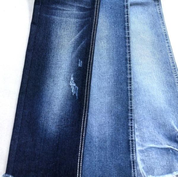 High Quality 70% Cotton 180cm11.3oz DARK INDIGO Comfortable  high Stretch Denim Fabric JSD3039