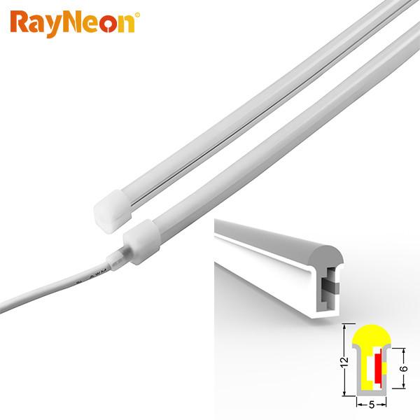 5*12mm Waterproof Neon Lights 120leds/m 8W Flexible RGB LED Neon Silicone Tube IP65