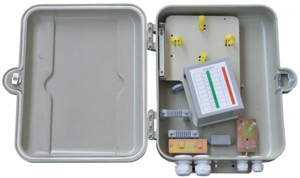 Outdoor Fiber Optic Distribution Cabinet HSGFKSW-16 Insulation Resistance ≥2×10MΩ 500V