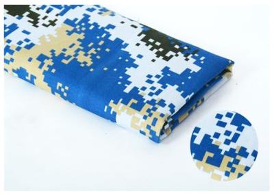 Poliéster do estilo da sarja de pano da camuflagem/material impressos Digitas do algodão