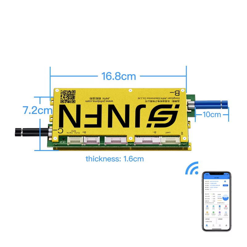 10-32S 150V Li-ion Lifepo4 Smart BMS 16S 48V 20S 60V 30S 96V 400A 420A with BT UART CAN for 18650 Battery Pack