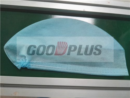 Ultrasound Fusion Nonwoven 6KW Surgical Cap Making Machine