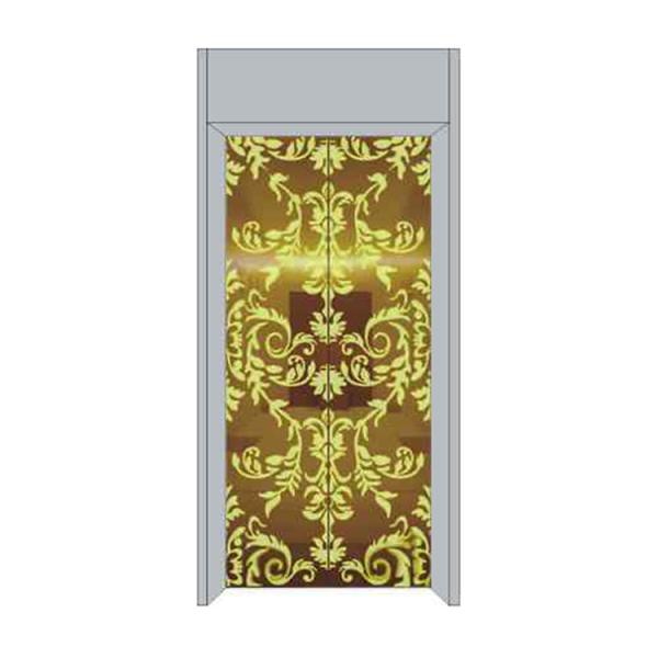 1219 x 2438mm Elevator Stainless Steel Sheet Panels Hairline Etching Chemical Mirror