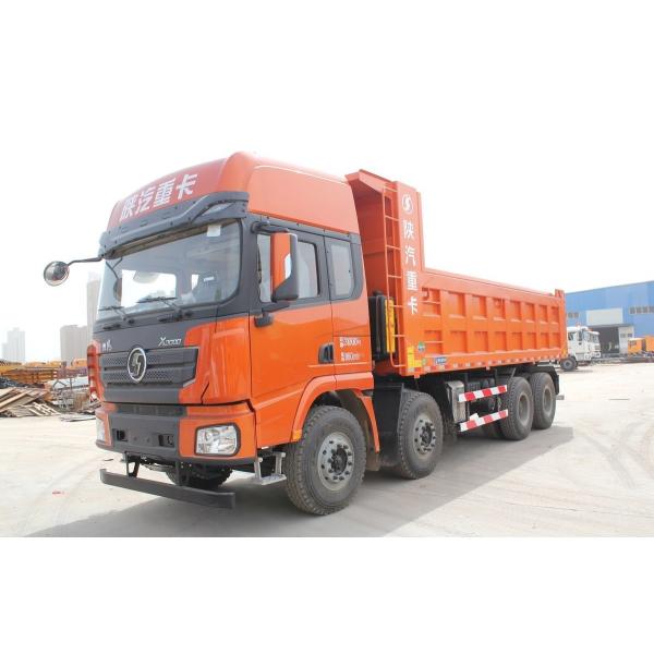 Stock Shacman Dump Truck X3000 EuroV 351ph Left Hand Drive 6X4 Tipper 10 Wheeler Dump Truck