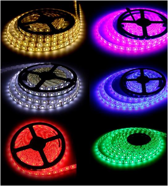 16.4ft SMD5050 Waterproof Full Spectrum Rope lights Red Blue 4:1 for Aquarium Greenhouse LED Grow Plant Light Strip