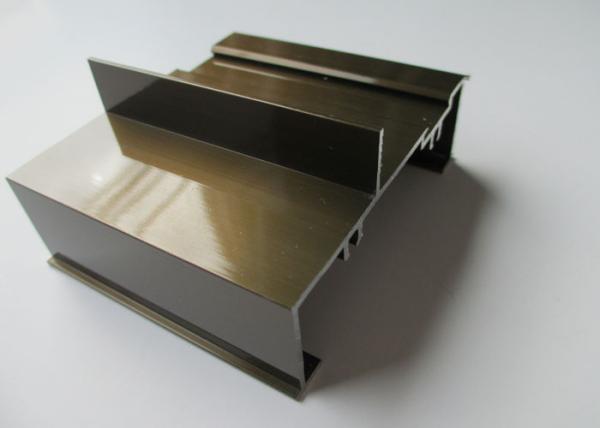 Commercial Colorful Door Standard Aluminium Extrusion Profiles Royal Style