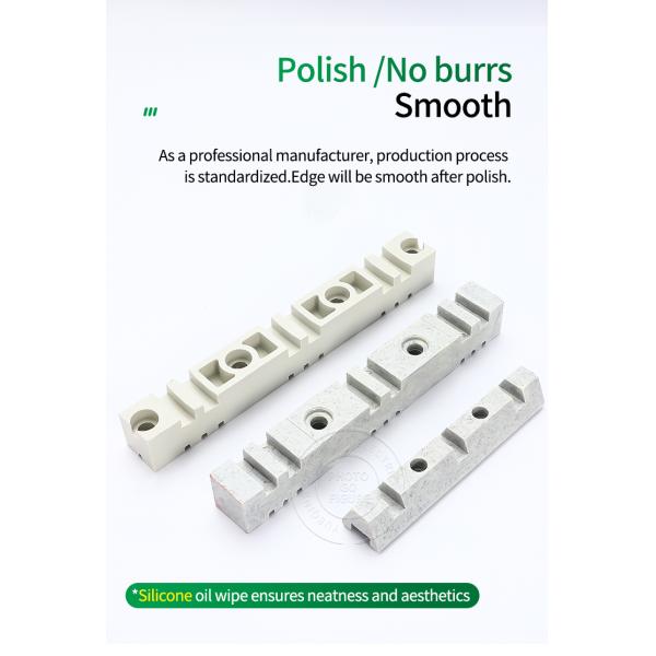 El409 белый DMC SMC струбцина EL130 EL270 поддержки шинопровода EL мраморная