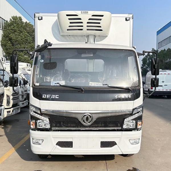 DFAC 5 Ton Diesel Freezer Refrigerator Truck for Fish Meat Fresh Vegetable Medicine Transport Van Cooling