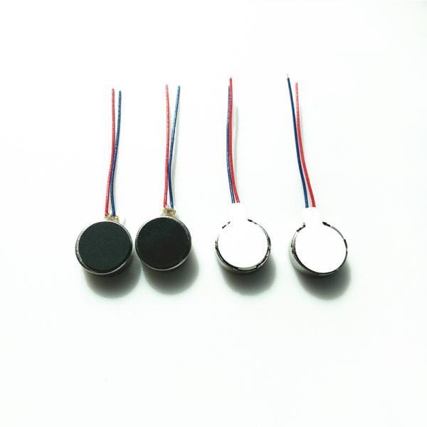 Coin Style Mini Flat Vibrating Motor 3V For Automatic Door Locks