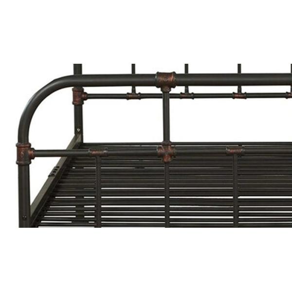 Comfortable Antique Strong Plasticity Industrial Double Bed Frame