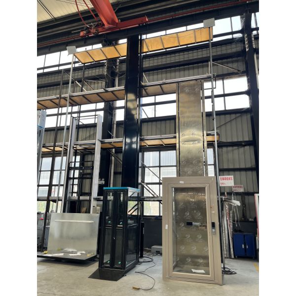 Disabled Wheelchair Vertical Platform Lift with Aluminum Alloy or Stainless Steel
