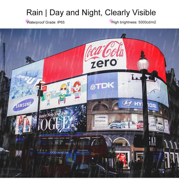 P4 P5 P6 P3 изогнуло стены экрана СИД панели СИД рекламу гибкой водоустойчивую на открытом воздухе ходя по магазинам