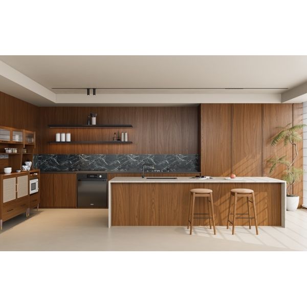 Talia Walnut Wood Grain Decor Paper for HPL, MDF and other Laminates