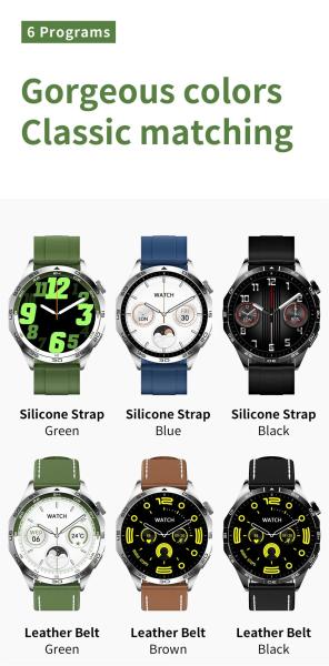 Man 4g Android Outdoor Fitness Watch GT4 Pro 360x360 Amoled Screen Heart Rate