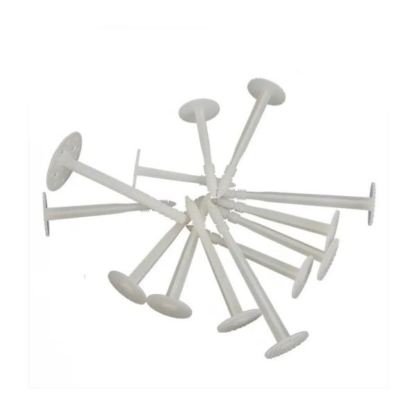 Anclaje aislante de plástico resistente a la corrosión para uso interior y exterior