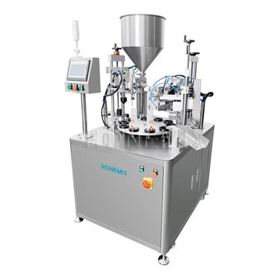 Cosmetic Cream Tube Filling Machines Semi Automatic Sealing Machine