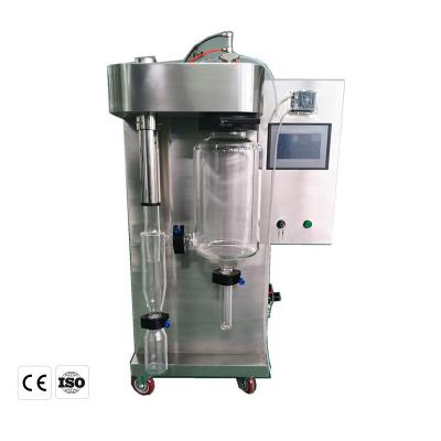 Laboratório mais seco centrífugo 2L mini 1020pa de aço inoxidável do pulverizador do atomizador do café instantâneo