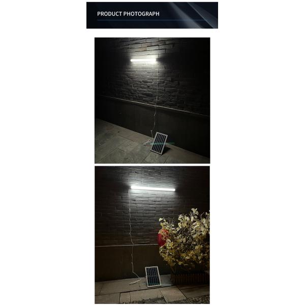 Lightning Protection 120cm Solar Panel Tube Light Fluorescent 10A Panel