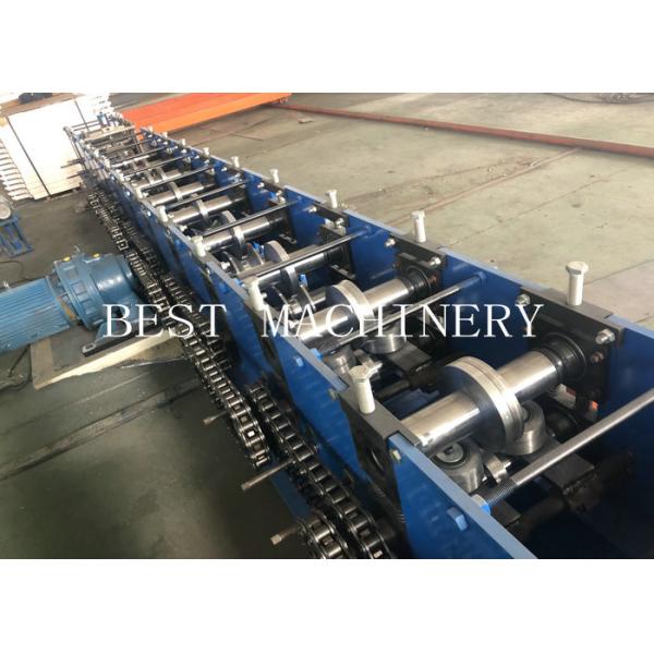 Roofing House Section H Purlin Machine Full Automatic For Galvanized Steel