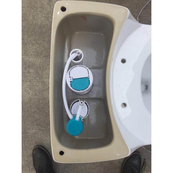 Двойной соединиенный пол туалета - установил санузел ловушки 190mm Wc s