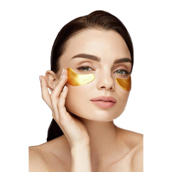 Маски против старения и морщинки 24К золота коллагена глаза сбрасывают уставшие глаза