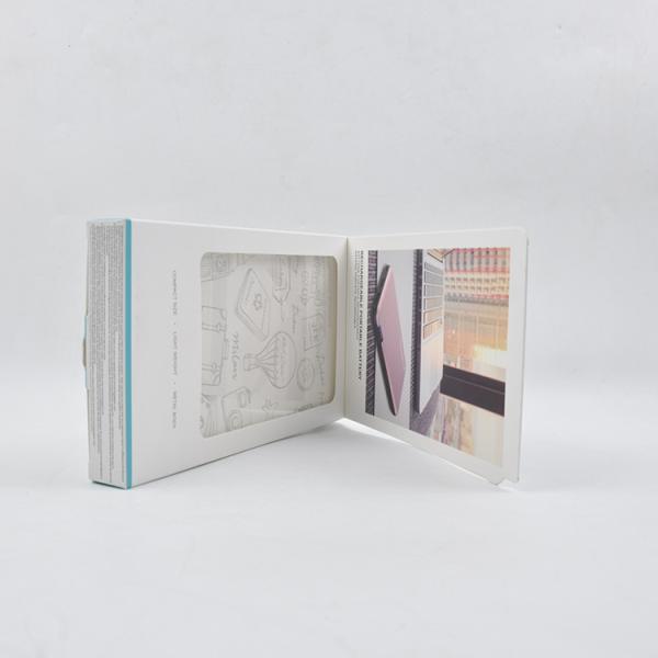 Wholesale cheap matte film mobile phone accessories packaging Paper box with hanging