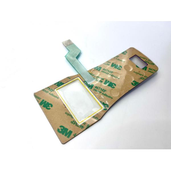 240gm Trip Force 3 Contact Domes Backlit Membrane Switches