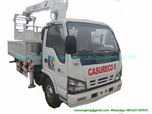 Truck Mounted 16m Aerial Work Platforms woith Water tanker High Performance Whtsp:+8615271357675