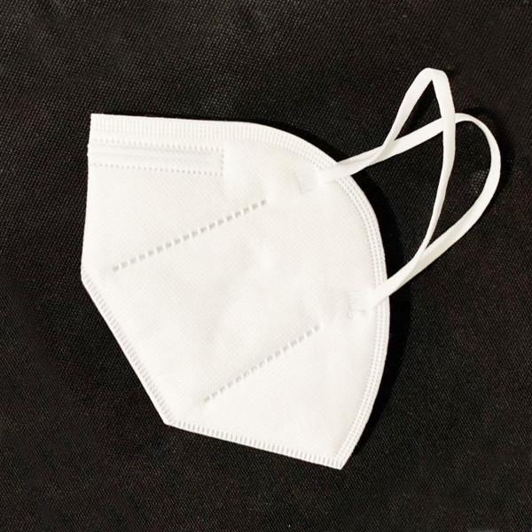 Disposable KN95 Folding Half Face Mask Face For Air Pollution , Dustproof Mouth Cover