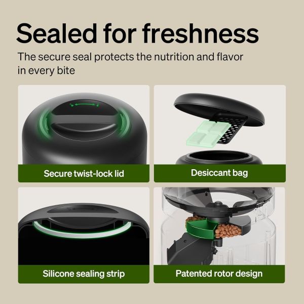 Smart WiFi Automatic Pet Feeder with 2K HD Monitoring Camera