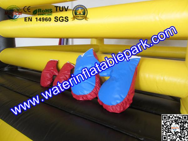 Adult and Kid Inflatable Sports Equipment , Inflatable Boxing Ring