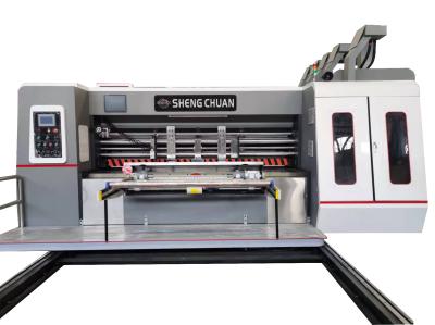 Borda de ataque que alimenta a impressora With Slotter de Flexo da cor do dobro de With Die Cutter da impressora de Flexo
