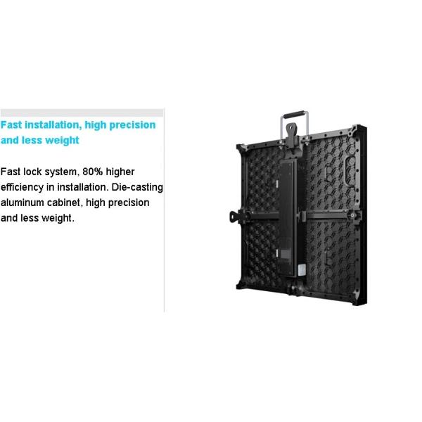 ультра тонкий шкаф приведенный занавеса ультра HD P4.81 500 x500mm предпосылки этапа 3840Hz для видео- точек стены 43222