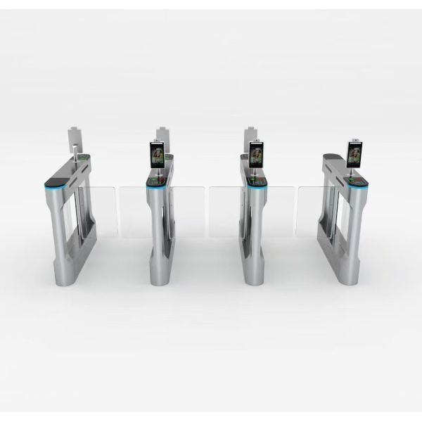 DC Brushless Motor Efficient Access Control Revolving Swing Gate for Office Buildings