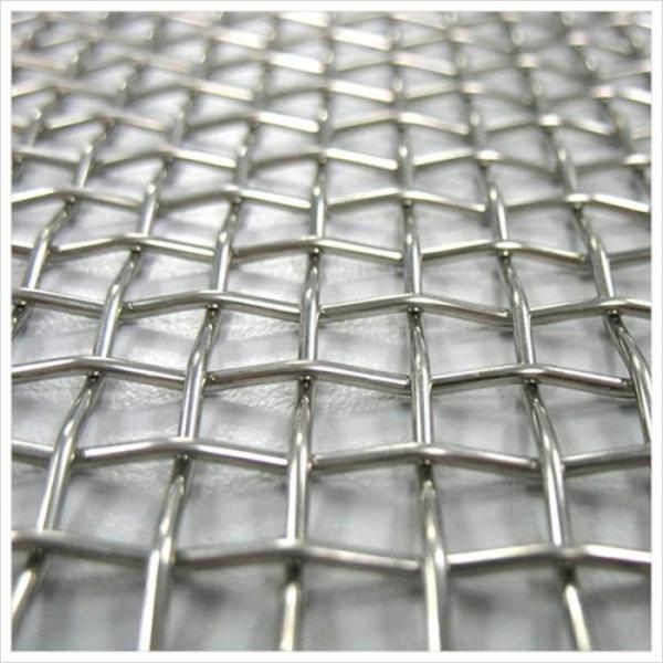 Galvanized Crimped Wire Mesh with Corrosion Resistance Plain Weave 15 Gauge Square Hole Wire Mesh