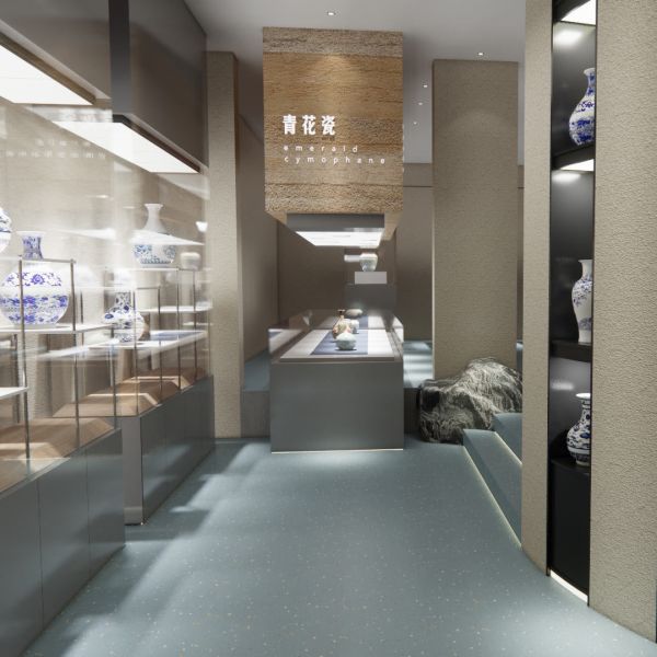 Versatile Aesthetic Rubber Flooring by Relle for Museums