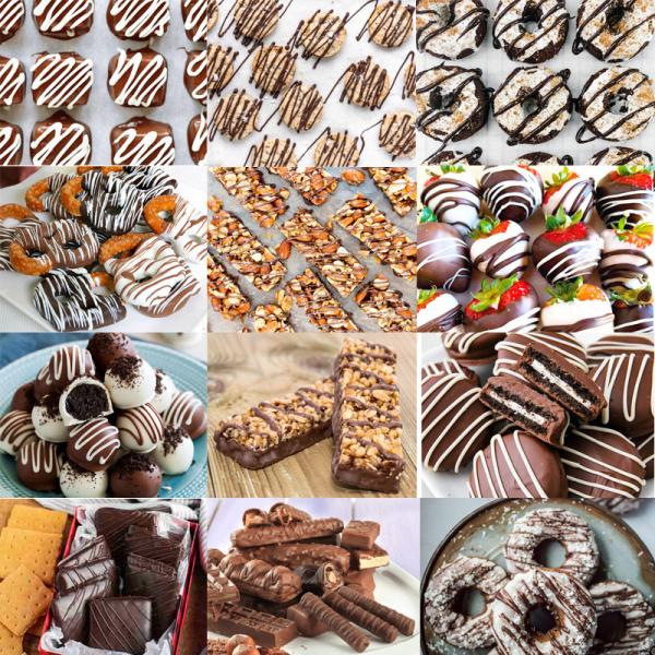 Zigzag Chocolate Decorator Machine Chocolate Enrober Machine Automatic