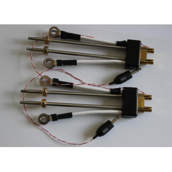 Dual-head Heat Staking Tip with Simultaneous Heat Staking of Two Plastic Stakes