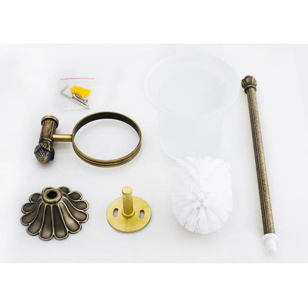 Toilet Brush Holder Brass Antique Bathroom Stuff Special Style For House