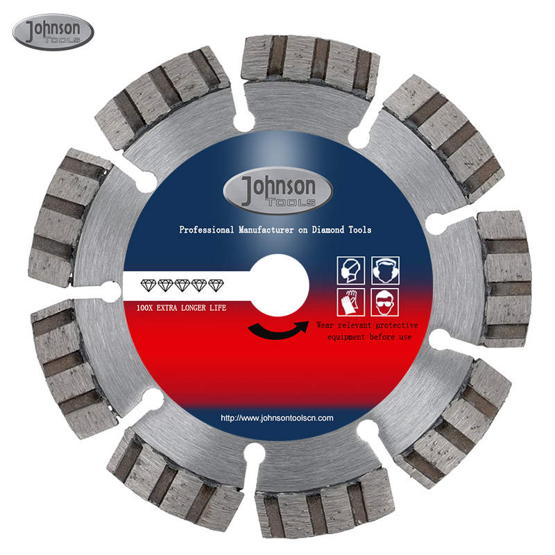 125mm Reinforced Concrete Diamond Saw Blades with High Cutting Life
